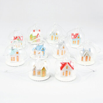 Cody Foster - COF COF OR - Frosty Abode Snow Globe Ornament (Assorted)