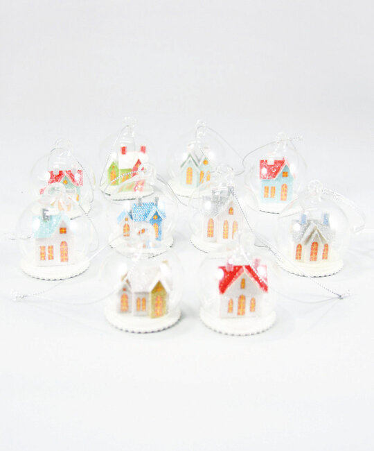 Cody Foster - COF COF OR - Frosty Abode Snow Globe Ornament (Assorted)