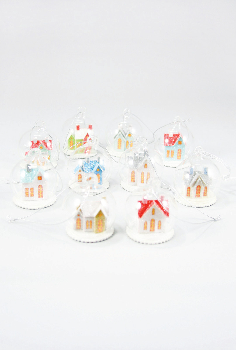 Cody Foster - COF COF OR - Frosty Abode Snow Globe Ornament (Assorted)