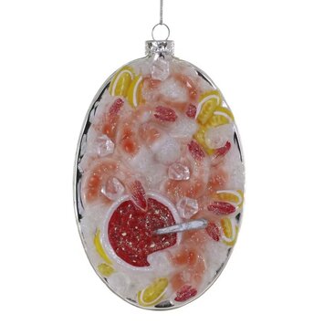 Cody Foster - COF COF OR - Shrimp Cocktail Plater on Ice Ornament