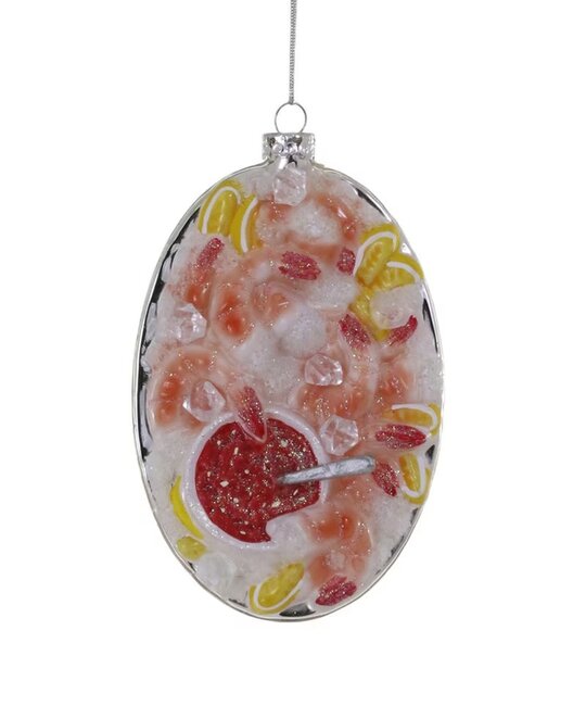 Cody Foster - COF COF OR - Shrimp Cocktail Plater on Ice Ornament