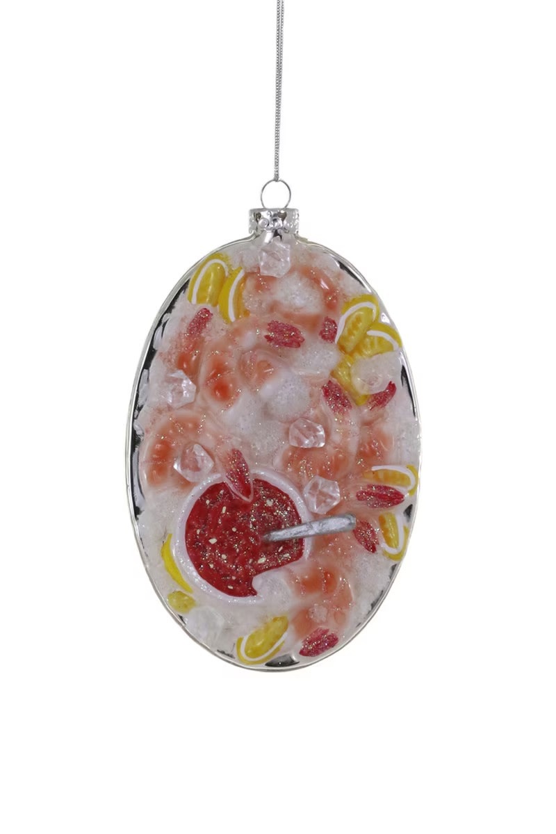 Cody Foster - COF COF OR - Shrimp Cocktail Plater on Ice Ornament