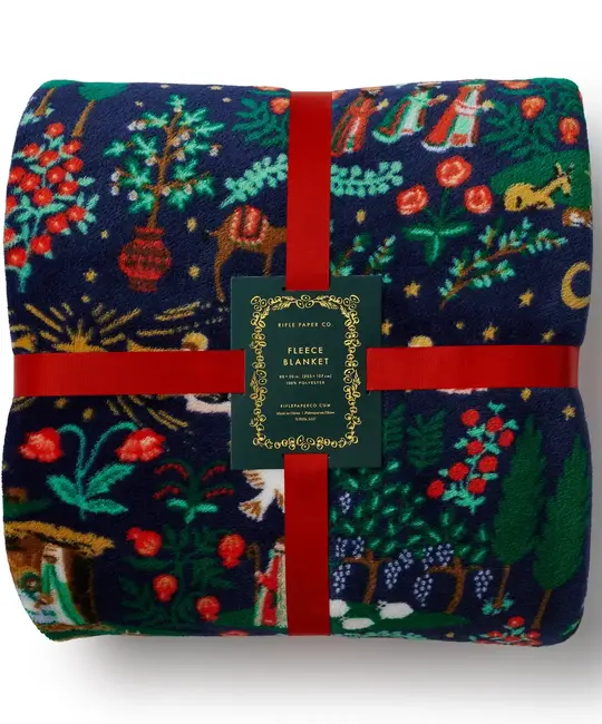 Rifle Paper Co - RP RP HG - Nativity Fleece Blanket