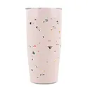 W&P Design - WP WP HG - Insulated Ceramic Tumbler, 20 oz, Terrazzo Blush