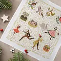 Gingiber - GIN GIN HGKL - 12 Days of Christmas Tea Towel