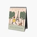 Rifle Paper Co - RP RP CADE - 2026 Travel Sketchbook Desk Calendar