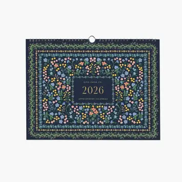 Rifle Paper Co - RP RP CAWA - 2026 Wildwood Horizontal Appointment Calendar