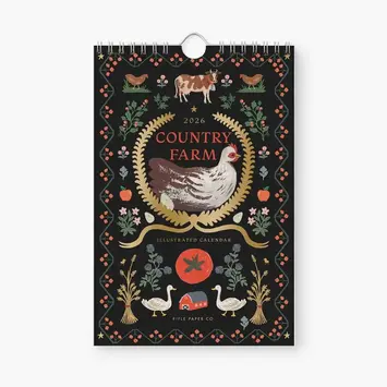 Rifle Paper Co - RP RP CAWA - 2026 Country Farm Kitchen Calendar