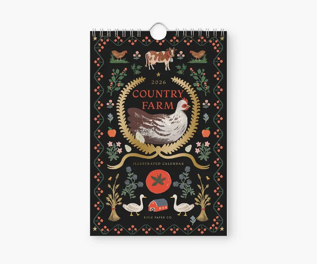 Rifle Paper Co - RP RP CAWA - 2026 Country Farm Kitchen Calendar