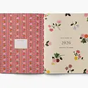 Rifle Paper Co - RP RP AG12- 2026 Dahlia Monthly Appointment Notebook Planner (January Start Agenda)
