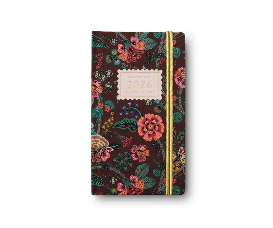 Rifle Paper Co - RP RP AG12- 2026 Gracie Pocket Hardcover Planner (January Start Agenda)