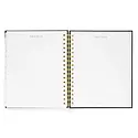 Sugar Paper - SUG SUG AG12 -  2026 Black Signature Spiral Planner, January Start Agenda