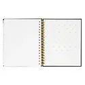 Sugar Paper - SUG SUG AG12 -  2026 Black Signature Spiral Planner, January Start Agenda