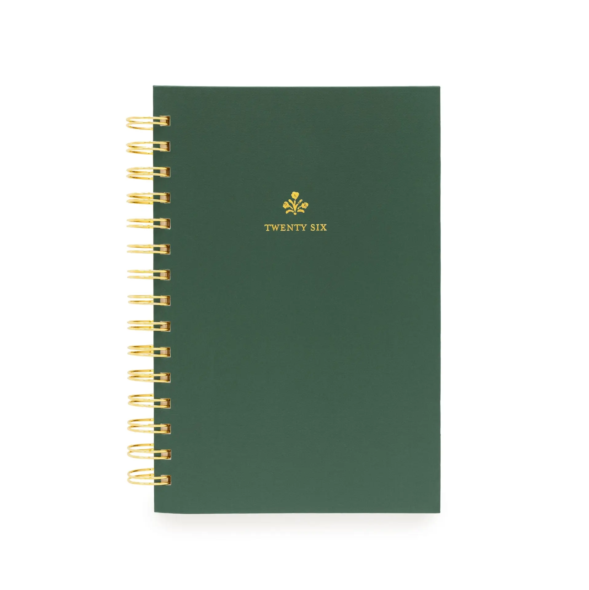 Sugar Paper - SUG SUG AG12 -  2026 Forest Green Small Spiral Planner, January Start Agenda