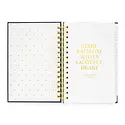 Sugar Paper - SUG SUG AG12 -  2026 Forest Green Small Spiral Planner, January Start Agenda