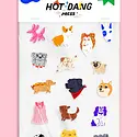 Hot Dang Press - HDP HDP DIY - All Dogs Iron-on Art Sheet Set