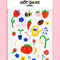 Hot Dang Press - HDP HDP DIY - Garden Gone Mild Iron-on Art Sheet Set