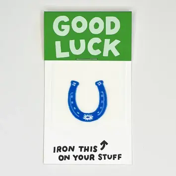 Hot Dang Press - HDP HDP DIY - Horseshoe L'il Something  Iron-on Art Card