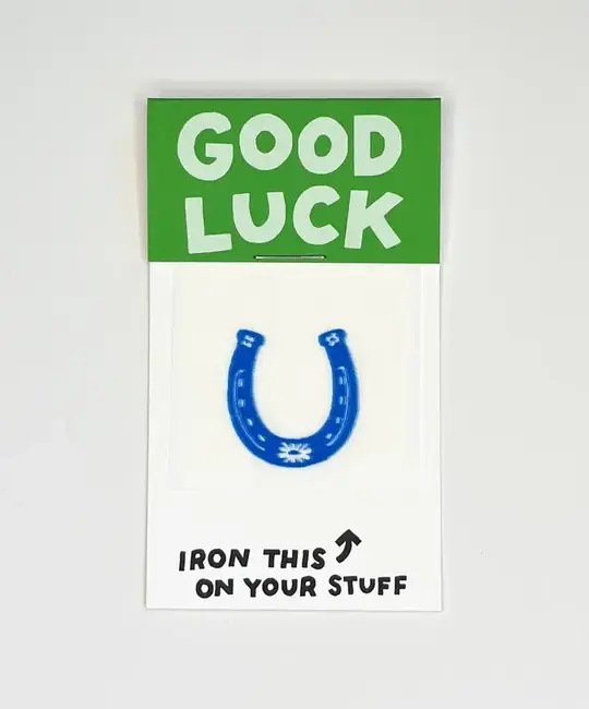 Hot Dang Press - HDP HDP DIY - Horseshoe L'il Something  Iron-on Art Card