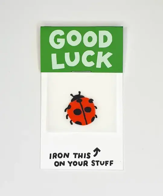 Hot Dang Press - HDP HDP DIY - Ladybug L'il Something  Iron-on Art Card