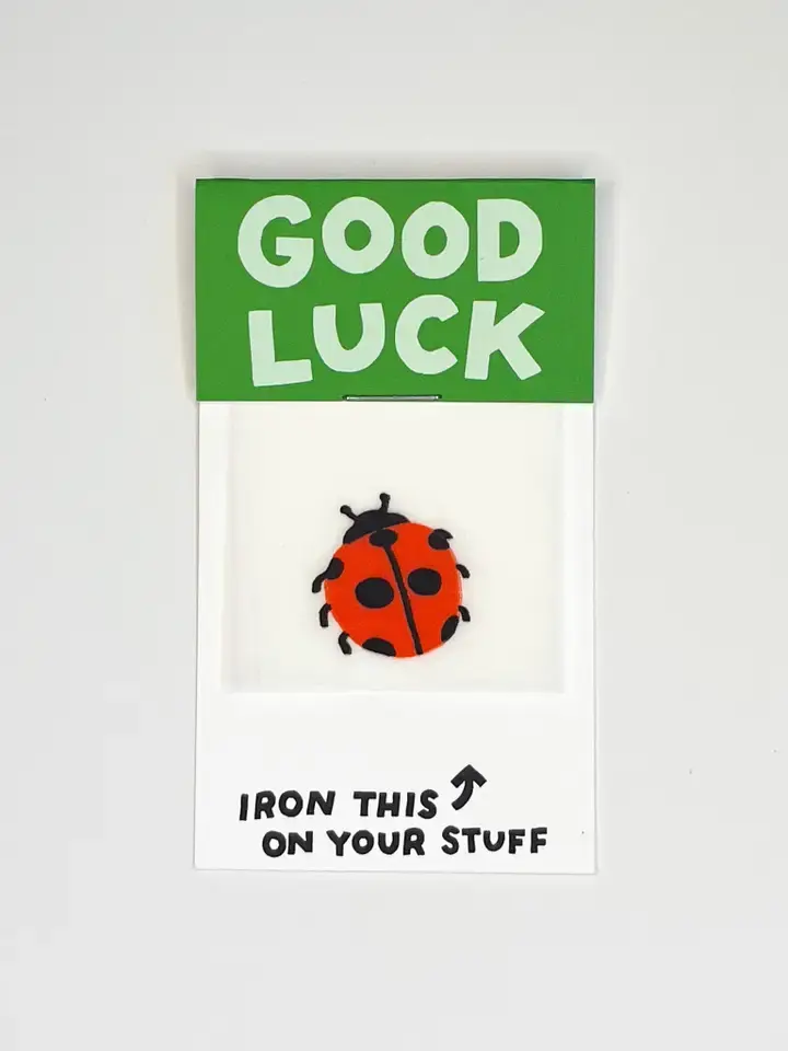 Hot Dang Press - HDP HDP DIY - Ladybug L'il Something  Iron-on Art Card