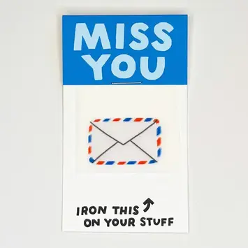 Hot Dang Press - HDP HDP DIY - Letter L'il Something  Iron-on Art Card