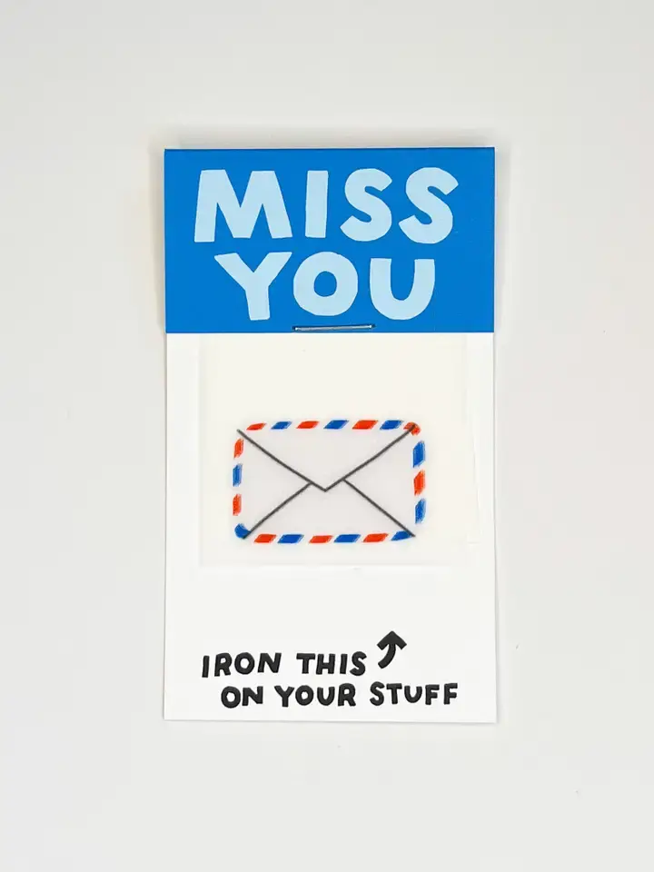 Hot Dang Press - HDP HDP DIY - Letter L'il Something  Iron-on Art Card