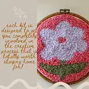 Homebody DIY - HOD HOD DIY - Flower Beginner Diy Punch Needle Kit