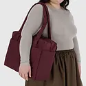 Baggu - BA BA BAG - Small Cloud Carry-On Bag, Mahogany