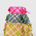 Baggu - BA BA BAG - 3D Zip Pouch Set, Star Plaid