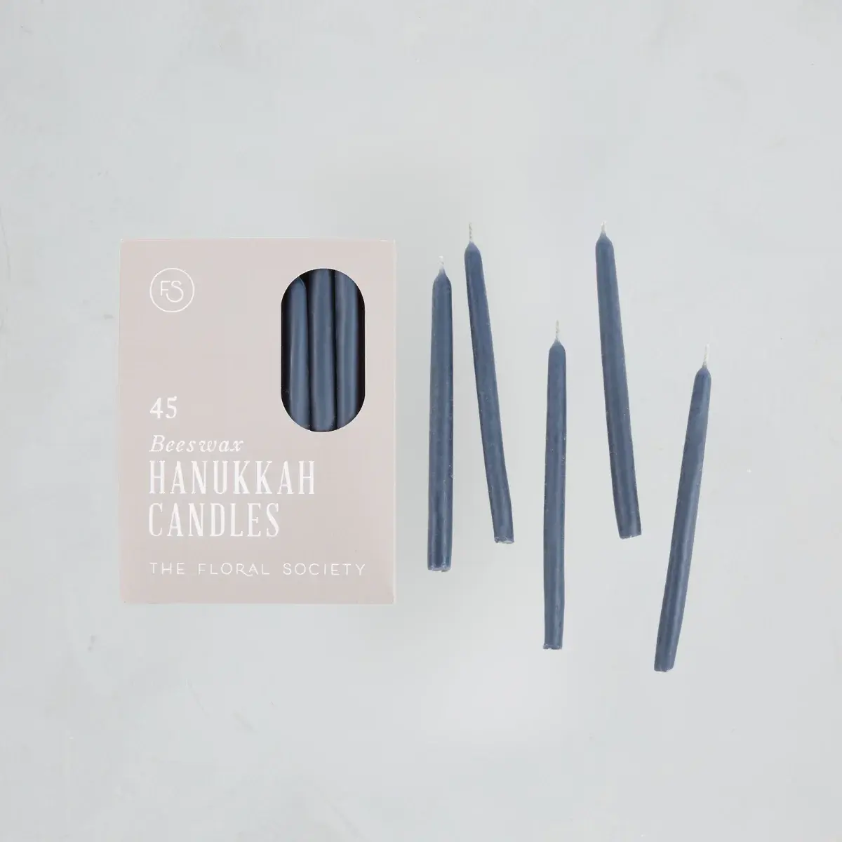 The Floral Society TFS CA - Hanukkah Menorah Candles, Ink Pack of 45