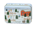 Paddywax - PA PA CASM - Christmas Tin Candle - Tree Farm Scene, Tabac + Pine 5 oz.