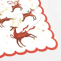 Meri Meri - MEM MEM PS - Santa, Sleigh & Reindeer Large Napkins