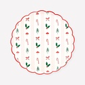 Meri Meri - MEM MEM PSPL - Festive Icon Stripes Small Side Plates