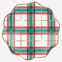 Meri Meri - MEM MEM PSPL - Tartan Large Dinner Plates