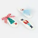 Meri Meri - MEM MEM ACHA - Embroidered Nutcracker Hair Clips