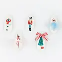 Meri Meri - MEM MEM ACHA - Embroidered Nutcracker Hair Clips