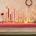 Meri Meri - MEM MEM CATA - Red Stripe Twist Taper Candles