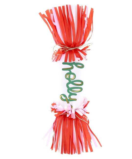 Meri Meri - MEM MEM PSHO - Jolly Holly Fringe Crackers