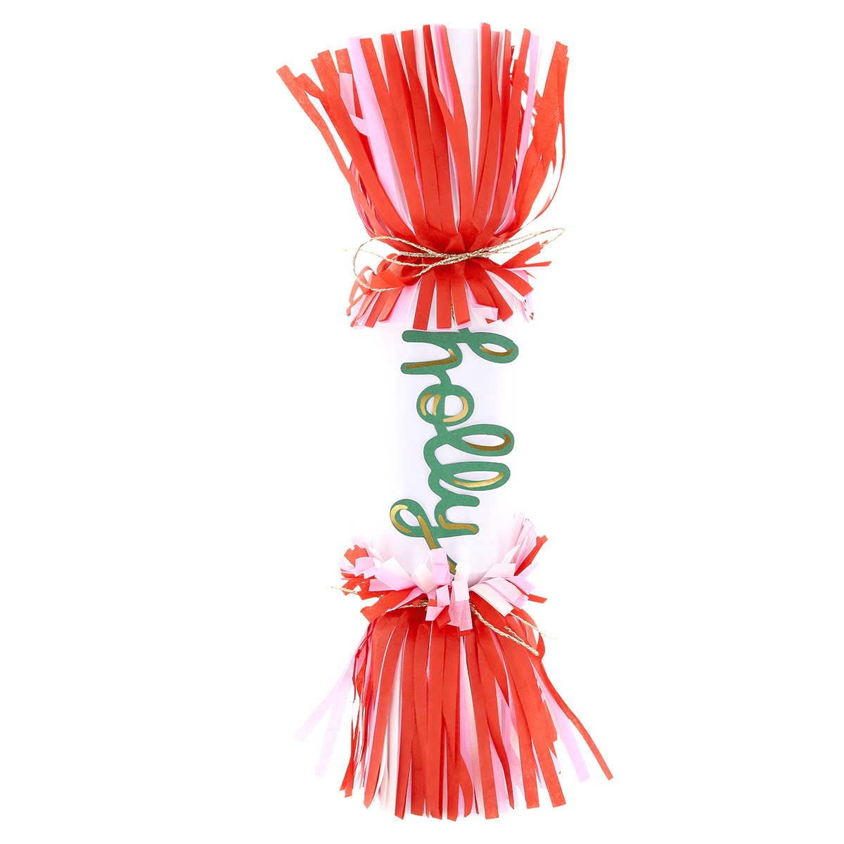 Meri Meri - MEM MEM PSHO - Jolly Holly Fringe Crackers