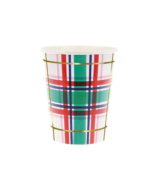 Meri Meri - MEM MEM PS - Tartan Cups