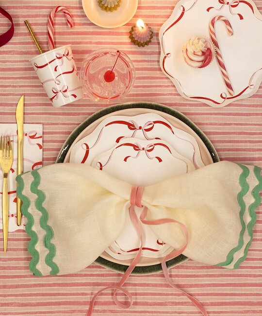 Meri Meri - MEM MEM PSPL - Ribbon Bow Small Side Plates