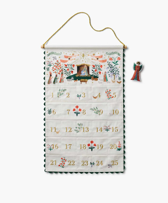 Rifle Paper Co - RP RP AD - Nativity Hanging Advent Calendar