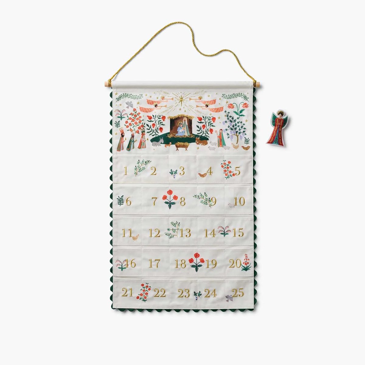 Rifle Paper Co - RP RP AD - Nativity Hanging Advent Calendar