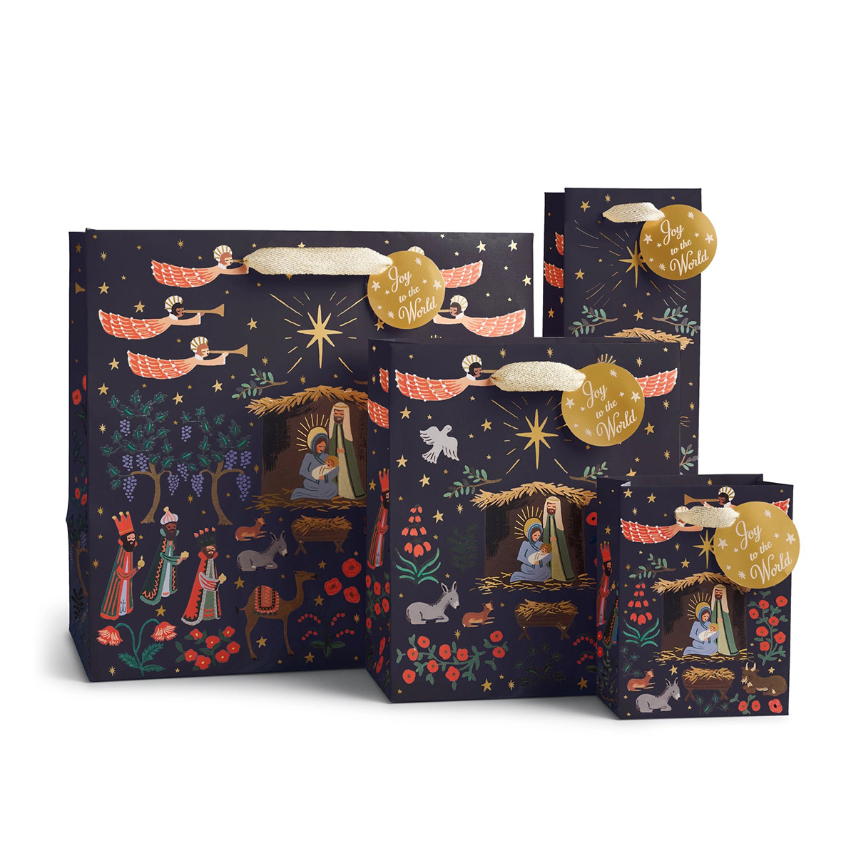 Rifle Paper Co - RP RP GBLA - Nativity Large Gift Bag
