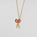 Yellow Owl Workshop - YOW YOW JE - Scissors Pendant Necklace