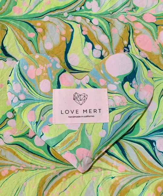 Love Mert - LOM Love Mert Ivy Marbled Eye Love Pillow