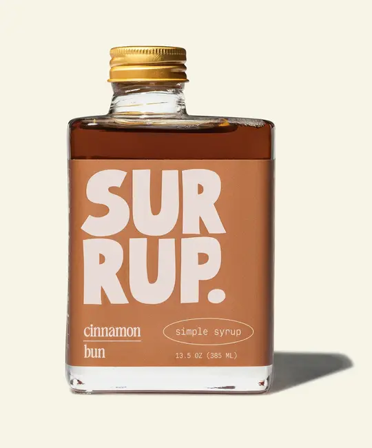 surrup. - SUR SUR FAD - Cinnamon Bun Simple Syrup