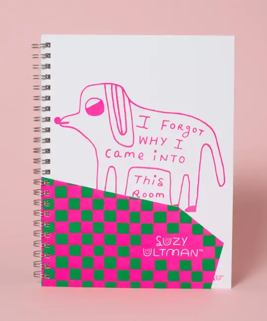 Suzy Ultman - SUU SUU NBBL - Adhdawg Letterpress Spiral-bound Blank Notebook