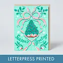 Hello!Lucky - HL HLGCHO0032 - Vintage Tree Holiday Card